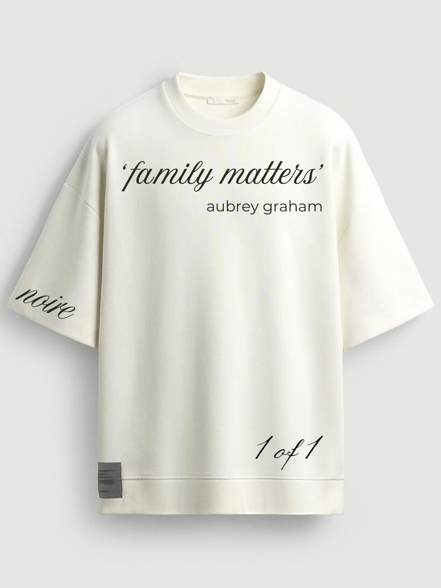 ‘Family Matters’ A Noire Original Ribbed T-Shirt