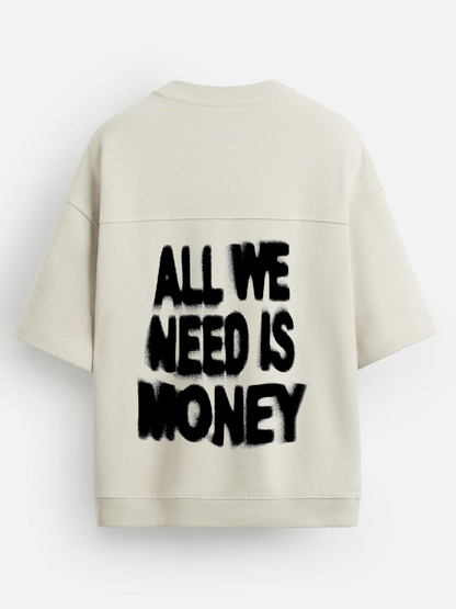 Money With No Replacement Ribbed T-Shirt