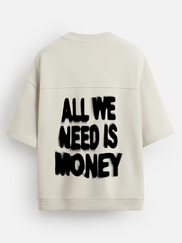 Money With No Replacement Ribbed T-Shirt