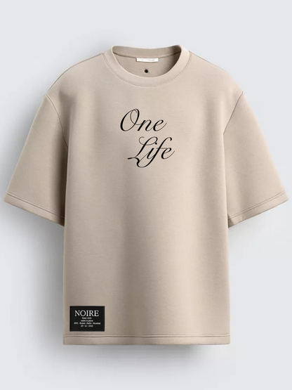 One Life For Heaven Ribbed T-Shirt