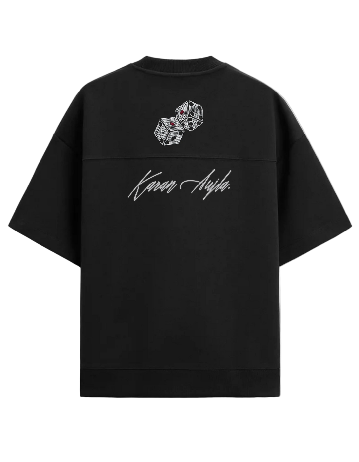 STAKE X KARAN AUJLA STUDDED DIE TSHIRT (SIGNED)