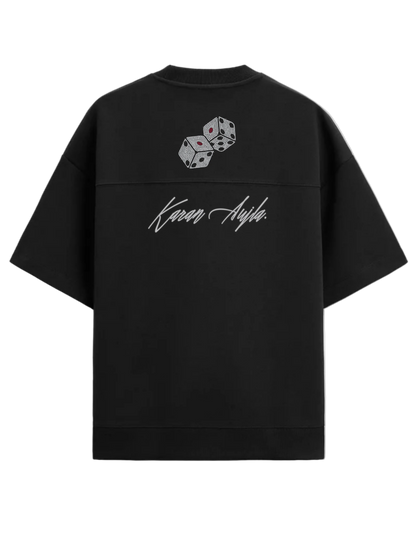 STAKE X KARAN AUJLA STUDDED DIE TSHIRT (SIGNED)