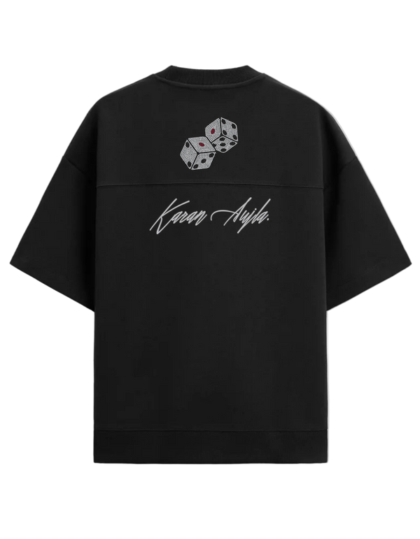 STAKE X KARAN AUJLA STUDDED DIE TSHIRT (SIGNED)