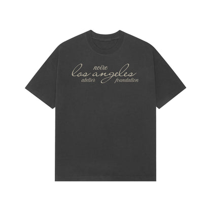 Noire "LA" Edition Knit Oversized Tshirt