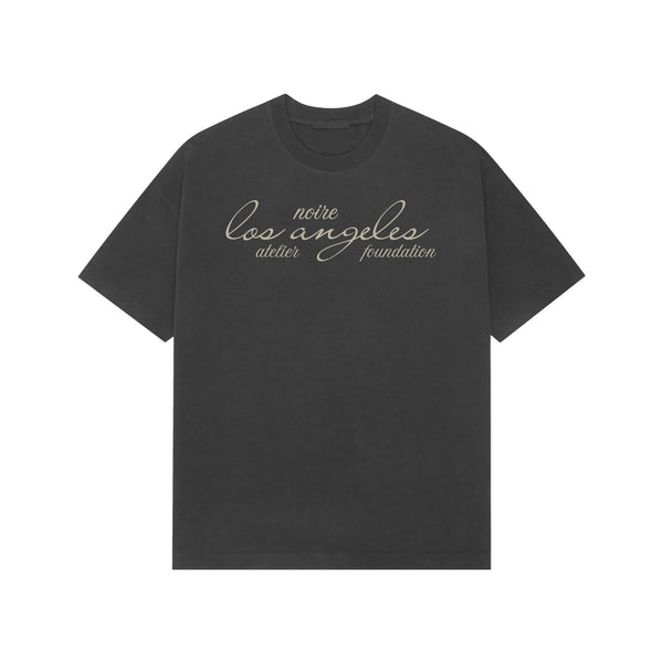 Noire "LA" Edition Knit Oversized Tshirt